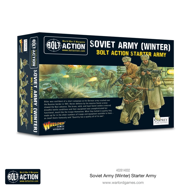Warlord – Bolt Action: Soviet Army Winter Starter Army