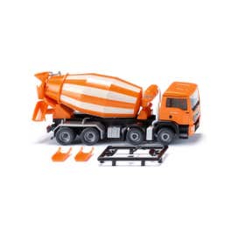 Wiking 68148  HO Truck mixer (MAN TGS Euro 6 / Liebherr) – orange