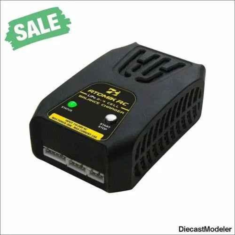 Atomik RC 2-4 Cell LiPo Balance Charger