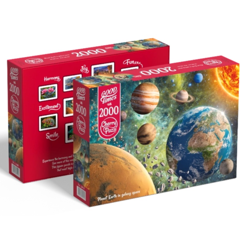 CherryPazzi – Planet Earth In Galaxy Space (2000pcs)