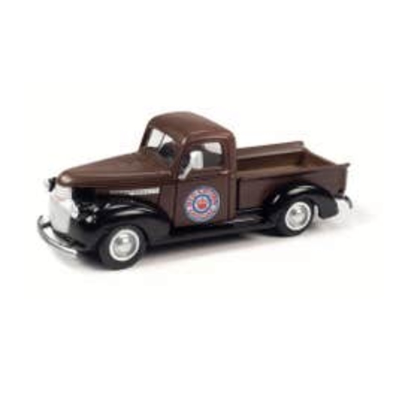 Classic Metal Works 30654 HO 1941-1946 CHEVY PICKUP (RED CROWN GASOLINE)