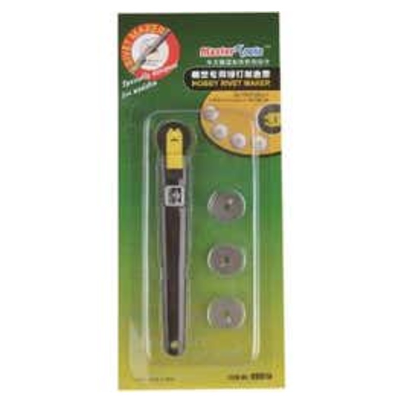 Master Tools 09910 Hobby Rivet Maker (4 assorted blades)