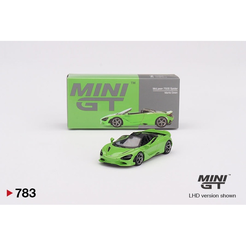 Mini GT – 1/64 McLaren 750S Spider (Mantis Green)