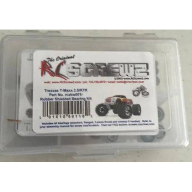 RCScrewZ – Traxxas T-Maxx 2.5/RTR Rubber Shielded Bearing Kit