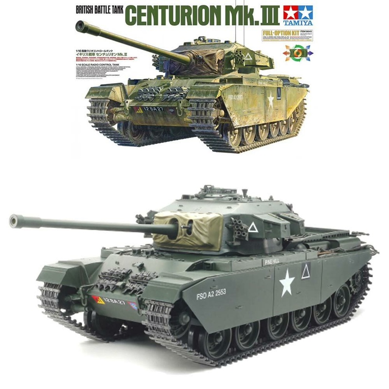 Tamiya – 1/16 Centurion MK.III  – R/C w/ Full Option kit
