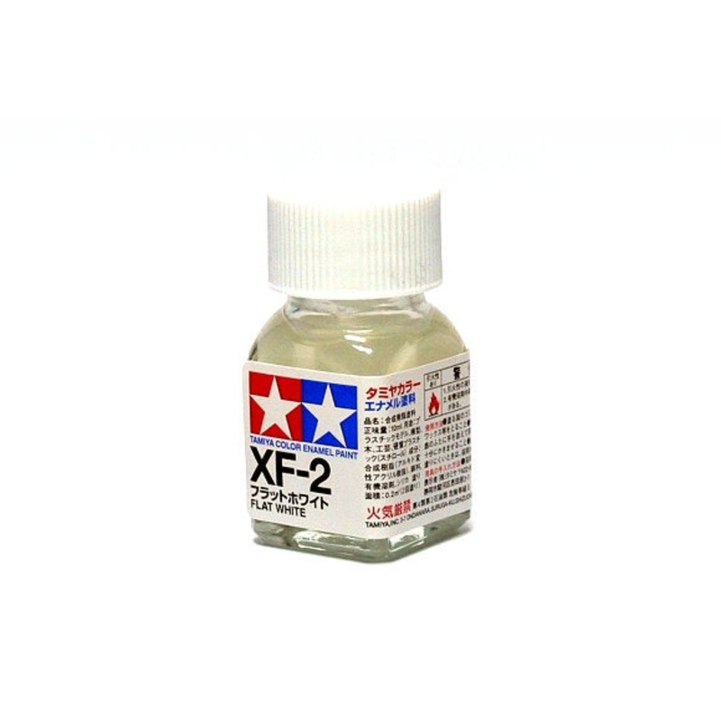 Tamiya – XF-2 Flat White Enamel (10ml)