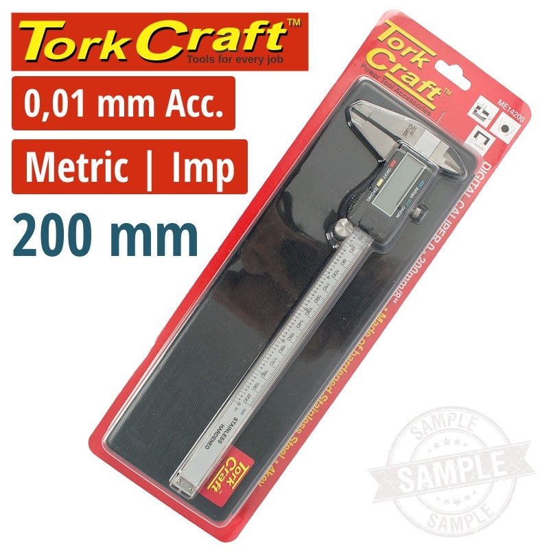 Tork Craft – Vernier Digital 4 Key 200mm