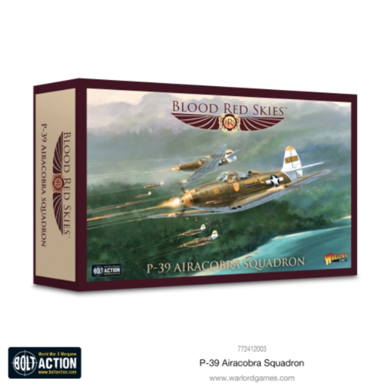 Warlord – Blood Red Skies P-39 Blood Red Skies Airacobra Squadron