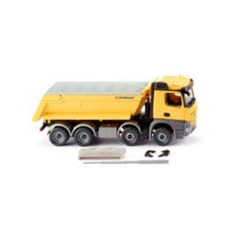 Wiking 67449  HO Dump truck (Meiller/MB Arocs) – zinc yellow