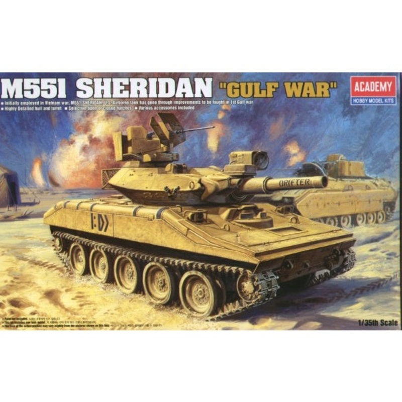 Academy – 1/35 M551 Sheridan Gulf War