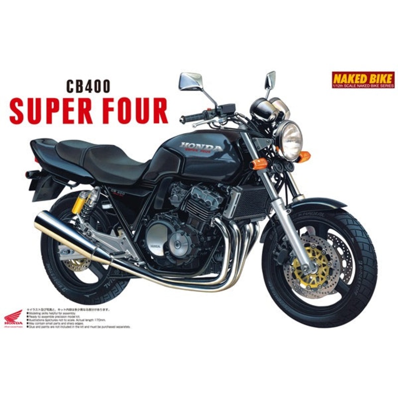 Aoshima – 1/12 Honda CB400-SF (Black)