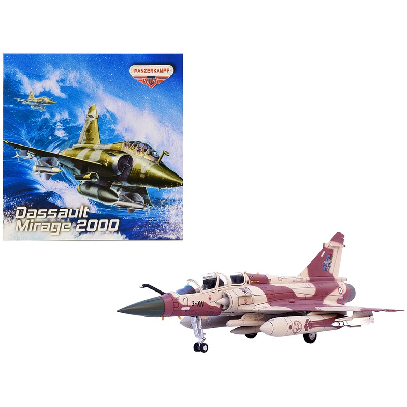 Dassault Mirage 2000D Fighter Aircraft “133 Couteau Delta Nancy-Ochey AB” French Air Force “Wing” Series 1/72 Diecast Model by Panzerkampf