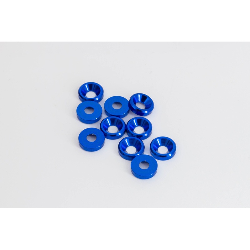 Details – 01004 – Countersunk Washer M3 (10pcs) Blue