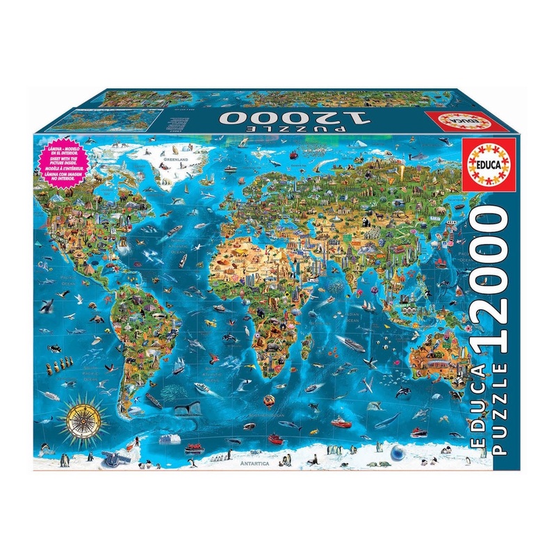 Educa – Wonders of the World (12 000pcs)
