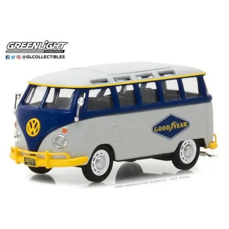 Greenlight – Running on Empty Series 1 -Volkswagen Type 2 (T1) Samba Bus – Goodyear Tires