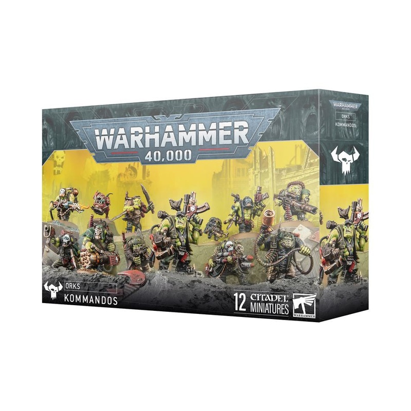 GW – Warhammer 40k Orks: Kommandos  (50-70)