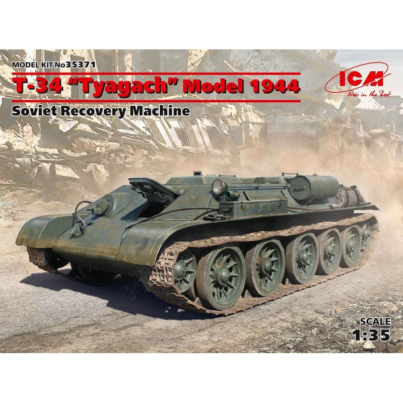 ICM – 1/35 T-34 “Tyagach” Model 1944 Soviet Recovery Machine