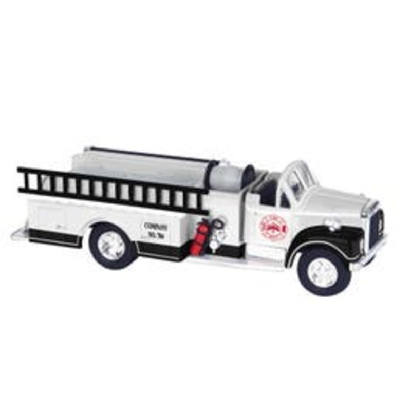 Lionel 2230080 O White Die Cast Fire Truck