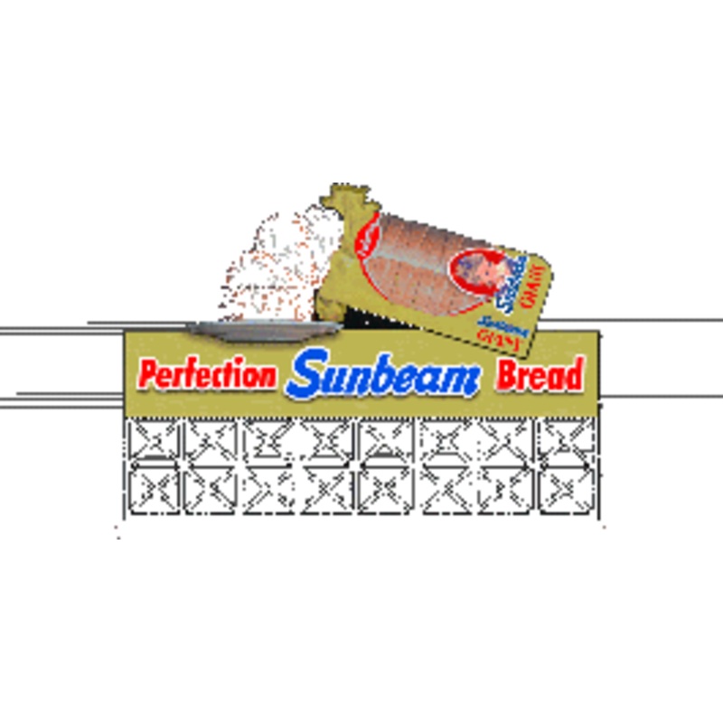 Miller Engineering #44-3302 Small Sunbeam Bread Billboard