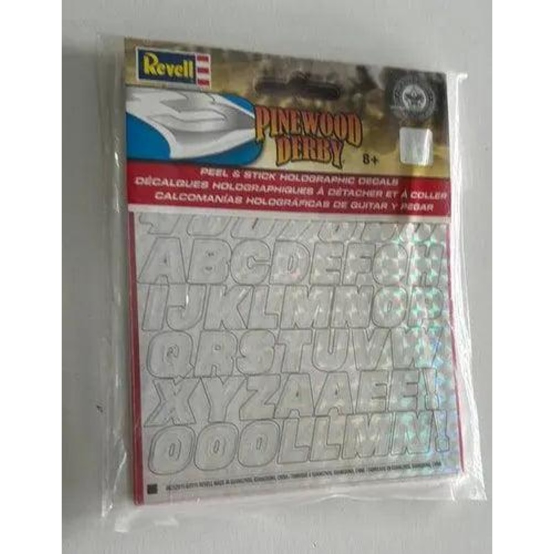 Peel & Stick Holographic Decal Assortment (6)