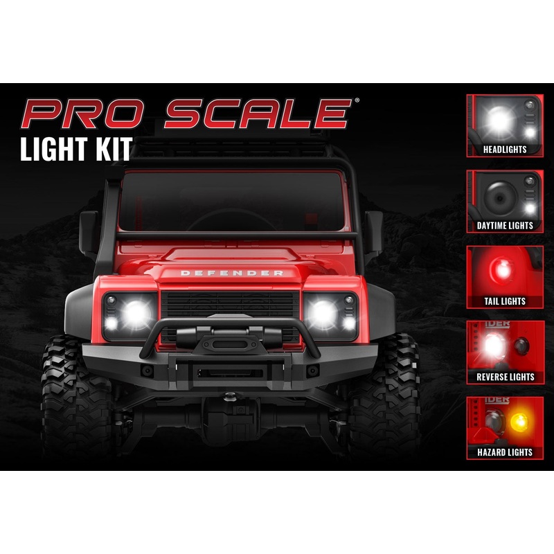 Traxxas – 9784 – LED Light Set (Complete) for TRX-4M Land Rover