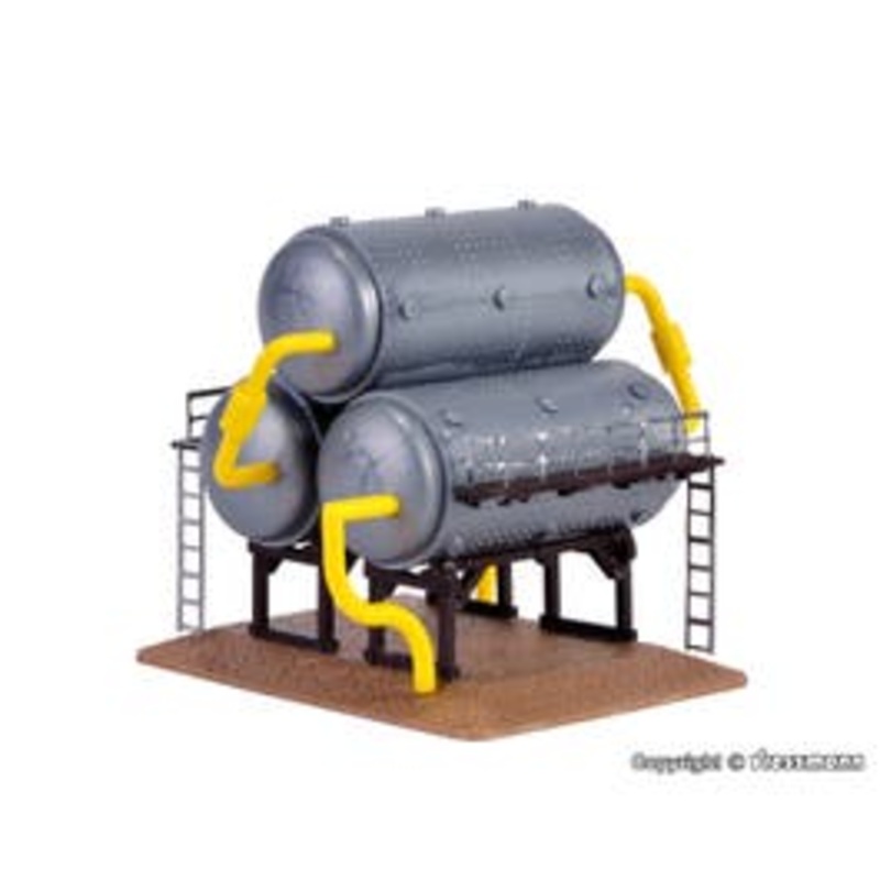 Vollmer 45520  HO Tank lying, triple kit