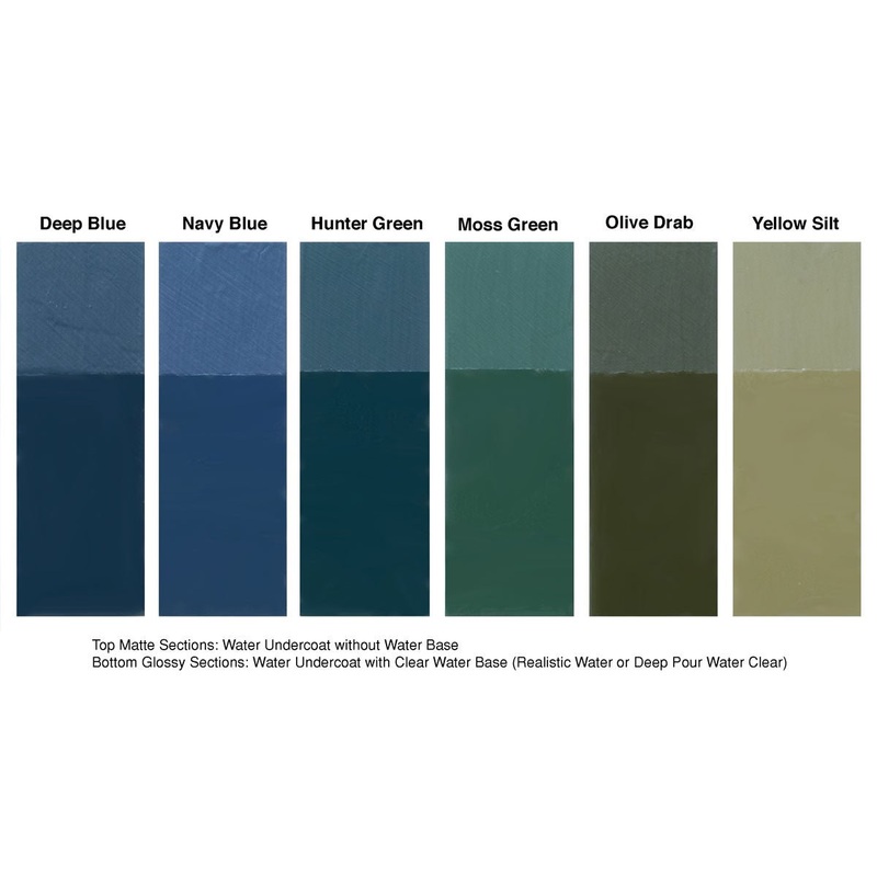 Woodland Scenics CW4533, Water Undercoat, Moss Green, 4fl oz