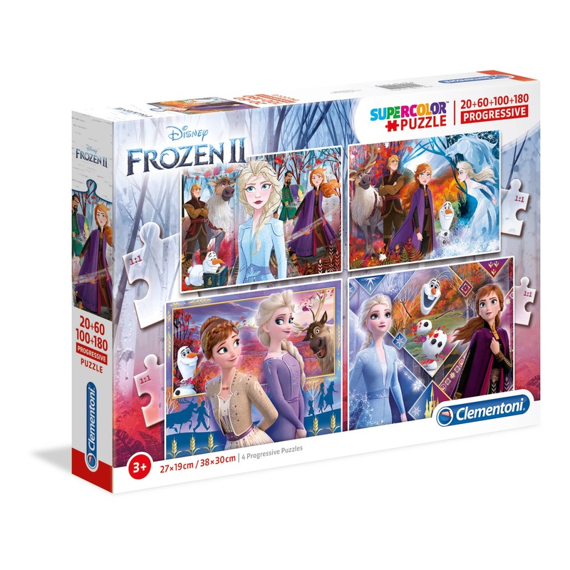 Clementoni – Frozen 2 – (20+60+100+180pcs)