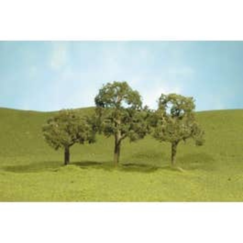Bachmann 32107 N 2″ – 2.25″ Walnut Trees four pieces per pack