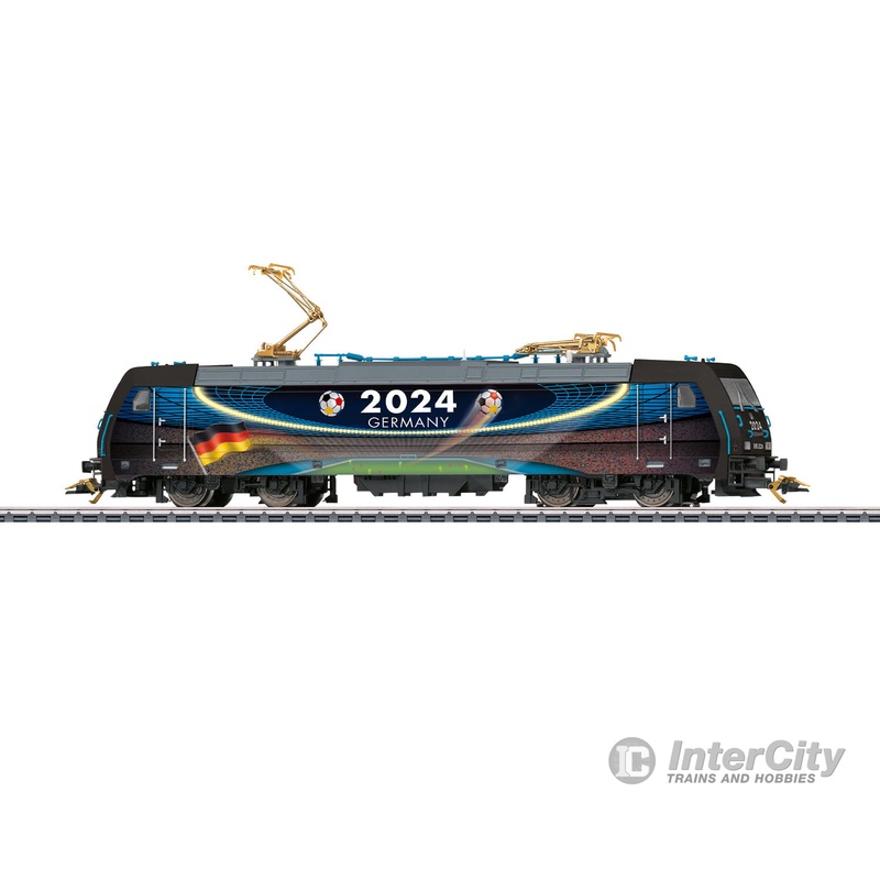 Marklin 36649 HO Class 185.2 Electric Locomotive MFX Digital Sound – Germany 2024 Euro Football/Soccer