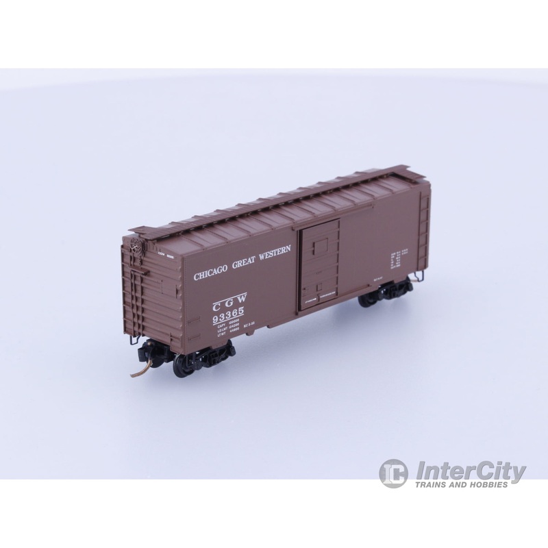 Micro Trains 20466 N Boxcar, 40′, PS-1 Chicago Great Western (CGW) 93365