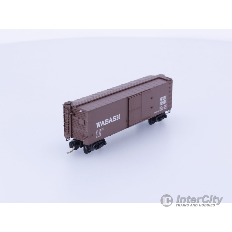 Micro Trains 39120 N Boxcar, 40′, Double Wood Sheathed Wabash , WAB Wabash Railroad (WAB) 80027