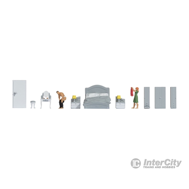 Noch 16287 HO Themed Figures Set Bedroom