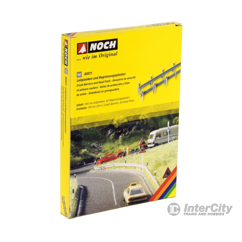 Noch 60511 HO Crash Barriers and Boundary Posts