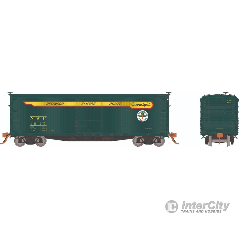 Rapido 130124 HO USRA Double-Sheathed Boxcar: Northwestern Pacific Express: 6-Pack