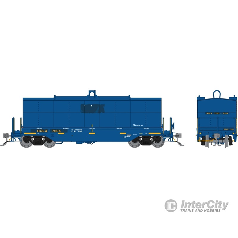 Rapido 168010 HO Greenbrier Coil Car: Railroad of Lies (ROLX): Single Car #7204