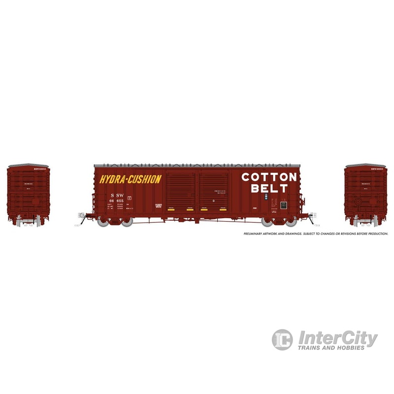 Rapido 170001 HO PCF B70 Boxcar: SSW/Cotton Belt: 6-Pack #1