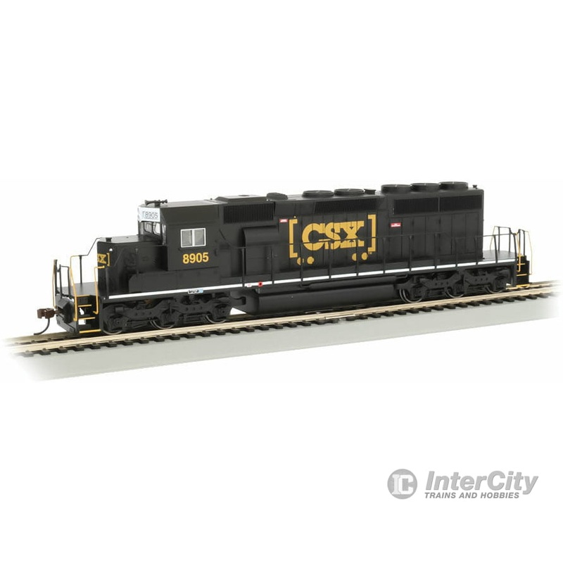 Bachmann 60917 EMD SD40-2 – DCC — CSX Transportation #8905 (Ex-NS; black, yellow; Boxcar Logo)