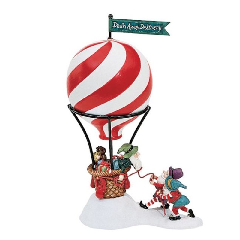 Department 56  56438 Dashaway Delivery Hot Air Balloon