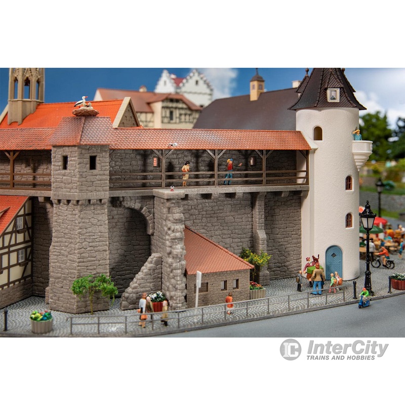 Faller 191790 HO Old town wall with extension