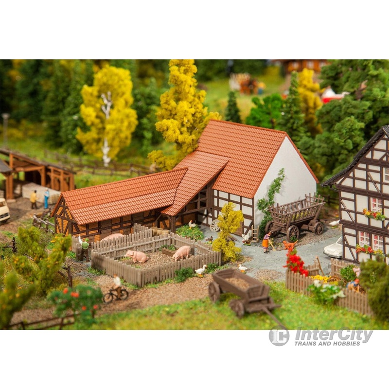 Faller 232371 N Agricultural building with accessories