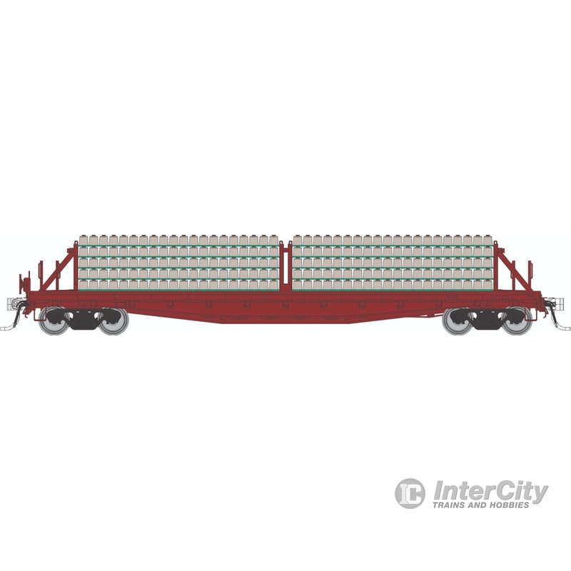 Rapido 138399 HO F30D 50′ Tie Car: Painted, Unletttered: Single Car
