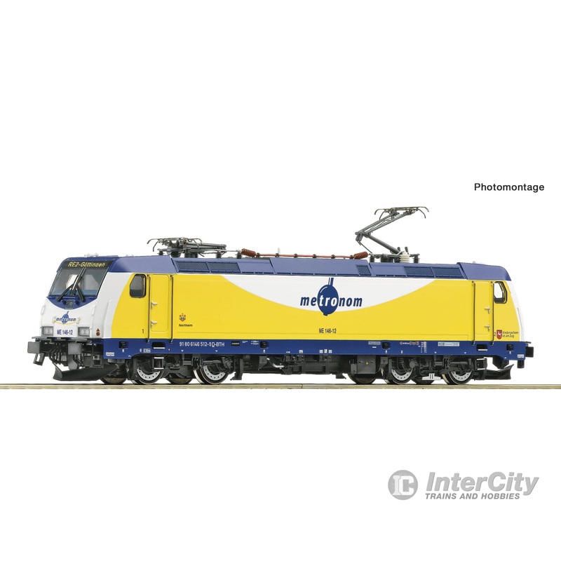 Roco 7510037 HO Electric locomotive ME 146-12, metronom , Era 6 (DCC Sound)