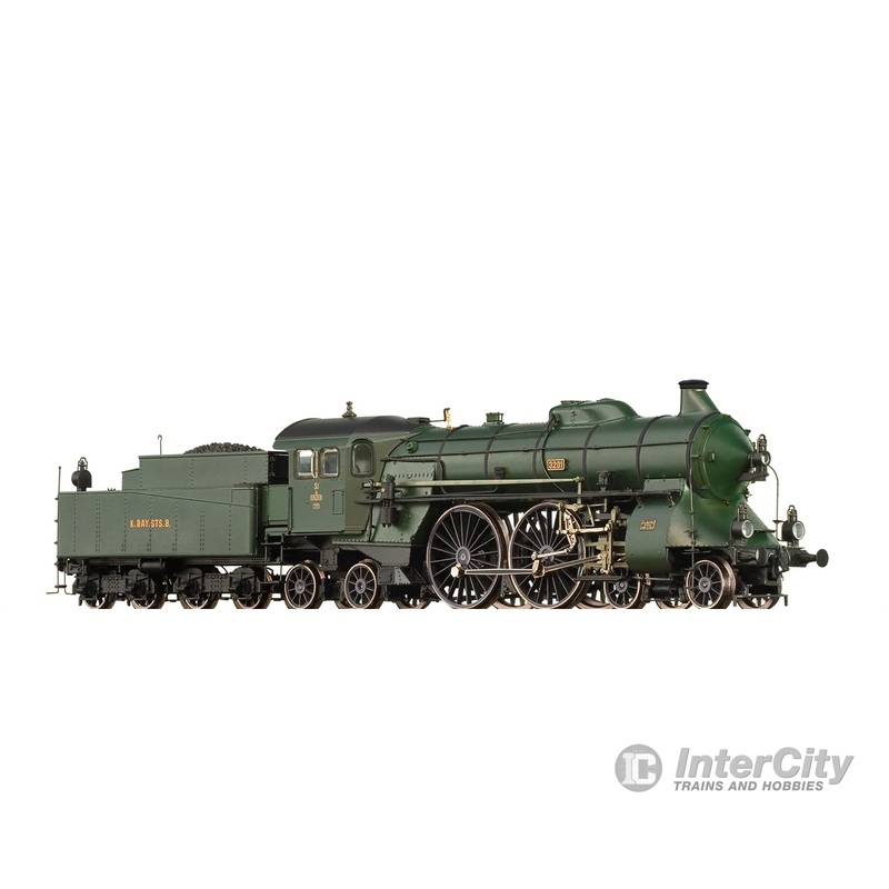 Brawa 70147 HO Express Train Locomotive BR S2/6 K.Bay.Sts.B. (Marklin AC Digital/Sound)