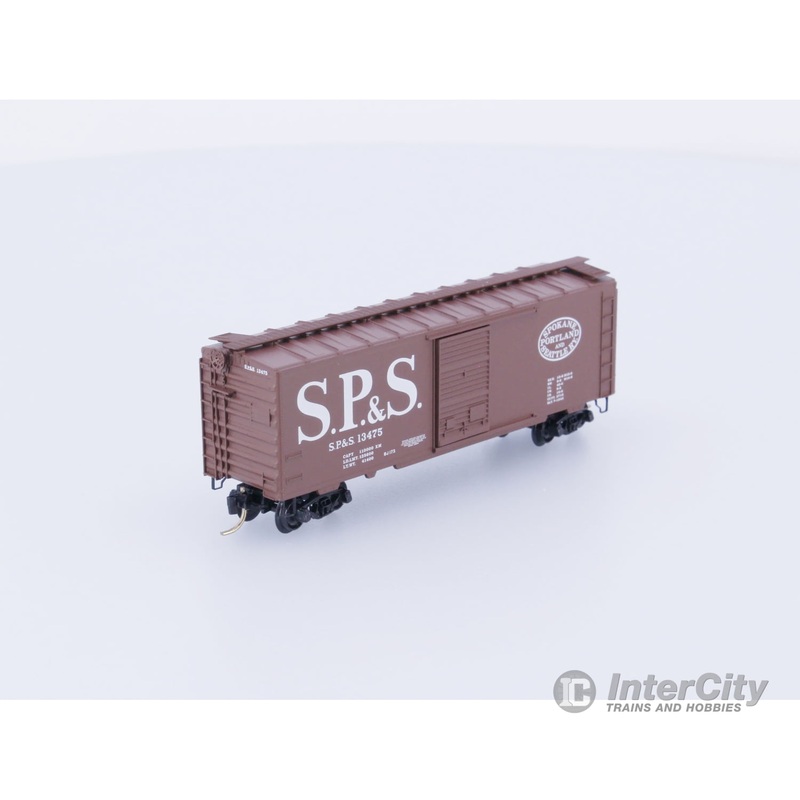 Micro Trains 20246 N Boxcar, 40′, PS-1 Spokane Portland & Seattle , SP&S Spokane Portland and Seattle (SPS) 13475