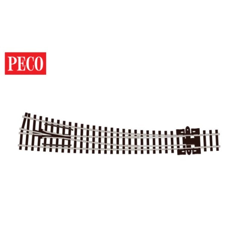 SL-386 PECO Curved RH Insulfrog – N gauge