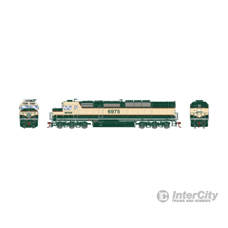 Athearn Genesis ATHG64126 HO SDP40F Locomotive, BNSF #6975
