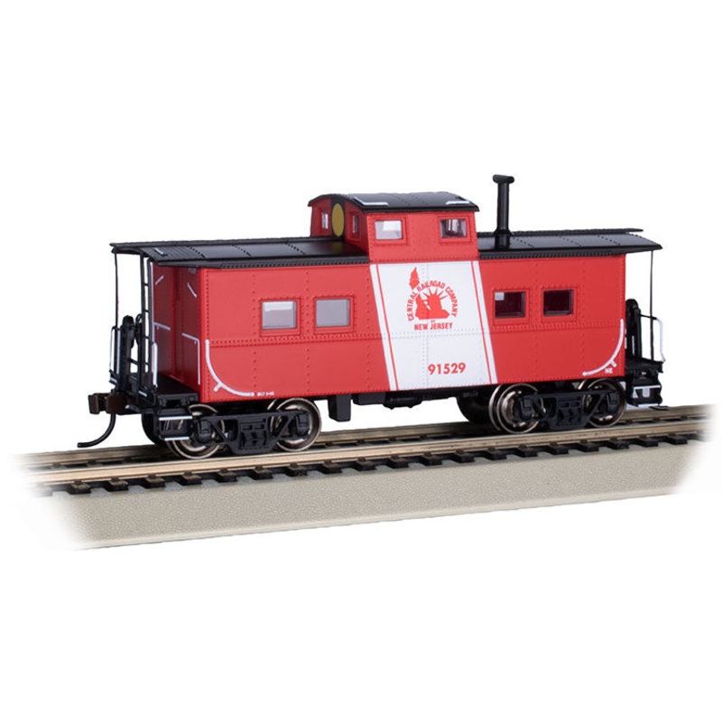 Bachmann 16824 NORTHEAST STEEL CABOOSE – JERSEY CENTRAL #91529 HO SCALE NEW