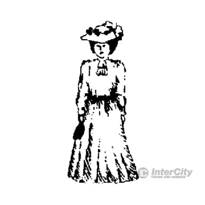 Grandt Line Products 3034 Cast Metal Figure — Victorian Lady