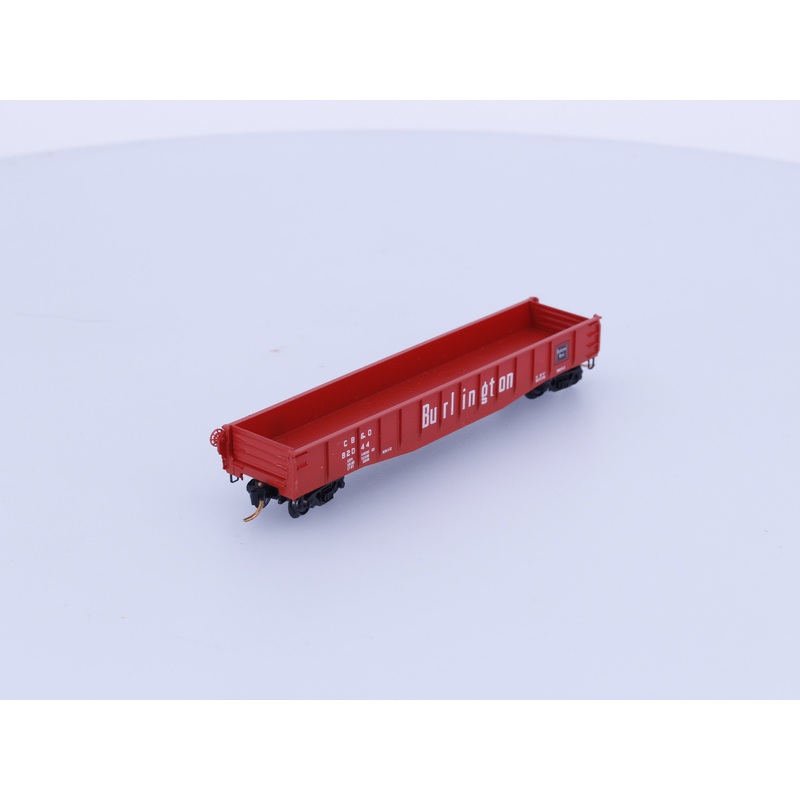 Micro Trains 46031 N 50′ Drop End Steel Gondola Chicago Burlington and Quincey (CBQ) 82044